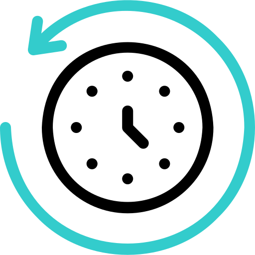 timely progress updates icon